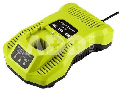 Akumuliatoriaus įkroviklis įrankiams RYOBI P117, 18V, 3A, Li-ion