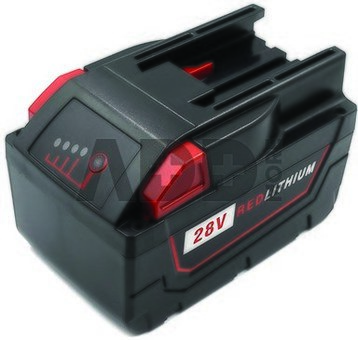 Akumuliatorius įrankiams MILWAUKEE M28, 28V, 4.0Ah, Li-ion
