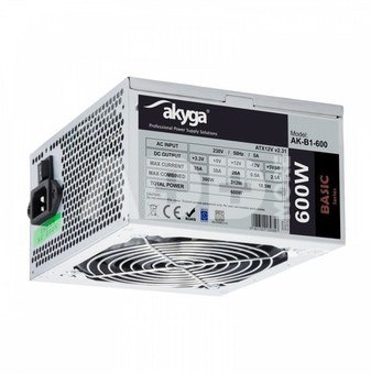 AKYGA POWER SUPPLY ATX 600W B1