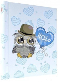 Albumas GED DRS10 HELLO OWL BLUE 22,8x28 | 20 magnet psl | spiralinio rišimo | max 10x15 80