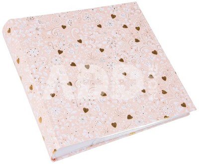 Albumas GOLDBUCH 17334 Finamente rose 23x23cm, 10x15cm /200 foto kišeninis | knyginio rišimo