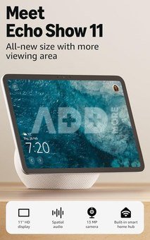 Amazon Echo Show 11, glacier white