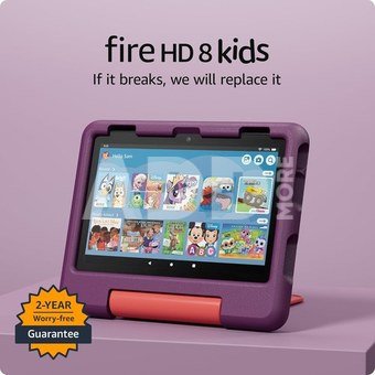 Amazon Fire HD 8 Kids 32GB (2024), grape