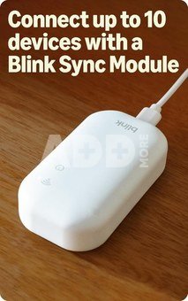 Amazon security camera Blink Outdoor 2K+ (3 Camera System), white