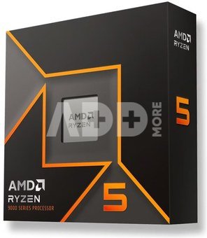 AMD Ryzen 5 9600X | 5.4 GHz | AM5 | Processor threads 12 | AMD | Processor cores 6