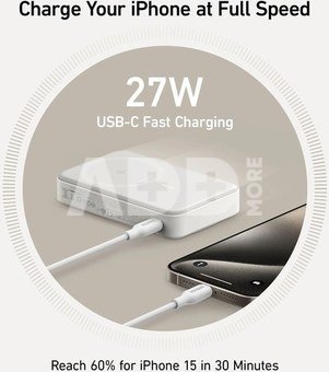 Anker MagGo Power Bank | A1654G21 | 10000 mAh | White