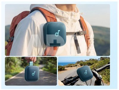 Anker Soundcore Speaker | Boom Go 3i | 15 W | Waterproof | Bluetooth | Wireless connection | Portable | Blue