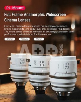 Anomorphic 3-Lens Kit 35/55/75 mm T2,0 1,33x (PL)