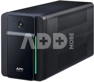 APC Back-UPS, 2200VA, Tower, 230V, 6x IEC C13 Sockets, AVR, Black