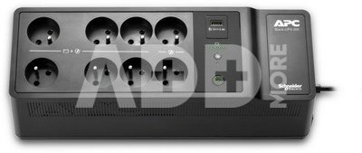 APC BE500G2-FR APC Back-UPS 500VA 8 French outlets
