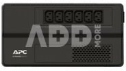APC Easy UPS, 800VA, floor/wall mounted, 230V, 6x IEC C13 sockets, AVR, Black | Schneider Electric