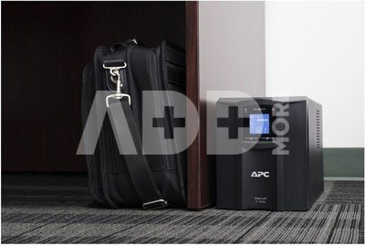 APC Smart-UPS C, Line Interactive, 1000VA, Tower, 230V, 8x IEC C13 Sockets, SmartConnect Port, USB and Serial Connectivity, AVR, Graphic LCD