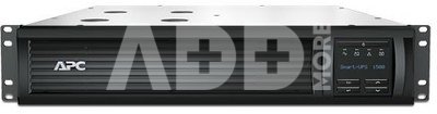 APC Smart-UPS, Line Interactive, 1500VA, Rackmount 2U, 230V, 4x IEC C13 outlets, Network Card, AVR, LCD, Black | Schneider Electric