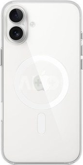 Apple Case with MagSafe | Apple | iPhone 16 Plus | Polycarbonate | Transparent