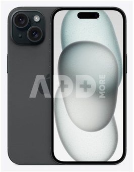 Apple | iPhone 15 | Black | 6.1 " | Super Retina XDR | 2556 x 1179 pixels | A16 Bionic | Internal RAM 6 GB | 256 GB | Dual SIM | 4G | Main camera resolution 48+12 MP | Secondary camera resolution 12 MP | iOS | 17