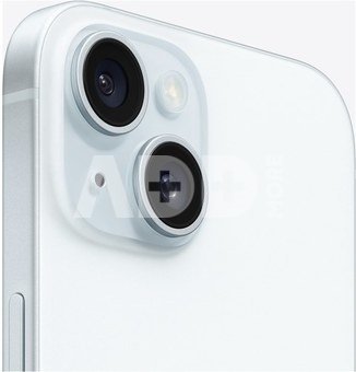 Apple | iPhone 15 | Blue | 6.1 " | Super Retina XDR display | 2556 x 1179 pixels | Apple | A16 Bionic | Internal RAM 6 GB | 128 GB | Dual SIM | 4G | Main camera resolution 48+12 MP | Secondary camera resolution 12 MP | iOS | 17