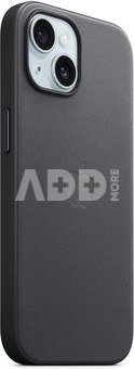 Apple защитный чехол iPhone 15 FineWoven MagSafe, черный