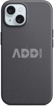 Apple защитный чехол iPhone 15 FineWoven MagSafe, черный