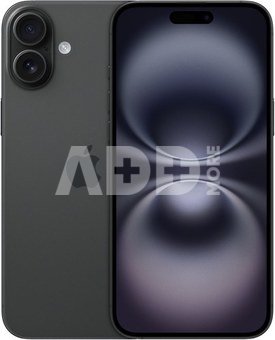 Apple iPhone 16 Plus | Black | 6.7 " | Super Retina XDR | 2796 x 1290 pixels | A18 | Internal RAM 8 GB | 256 GB | Dual SIM | 4G | 5G | Main camera resolution 48+12 MP | Secondary camera resolution 12 MP | iOS | 18
