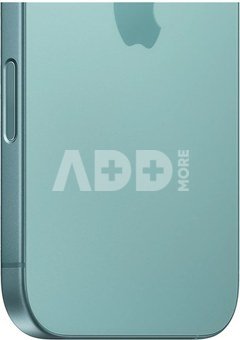Apple iPhone 16 | Teal | 6.1 " | Super Retina XDR display | 2556 x 1179 pixels | A18 | Internal RAM 8 GB | 128 GB | Dual SIM | 4G | Main camera resolution 48+12 MP | Secondary camera resolution 12 MP | iOS | 18