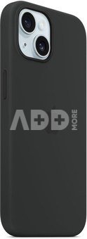 Apple Silicone Case iPhone 15 Plus, black