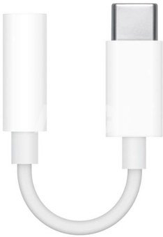USB-C to 3.5 mm Headphone Jack Adapter | White