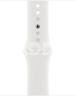 Apple Watch 8 GPS + Cellular 41mm Stainless Steel Sport Band, silver/white (MNJ53EL/A)