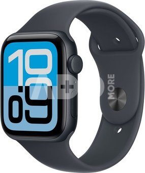 Apple Watch SE 3 GPS + Cellular 44mm Sport Band M/L, midnight (MEPJ4ET/A)