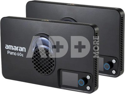Amaran Pano 60c 2-Light Kit Charcoal - UK