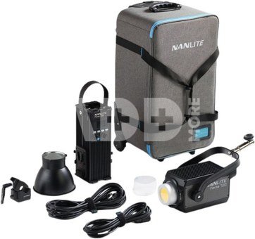 Nanlite Forza 720 spot light with trolley case