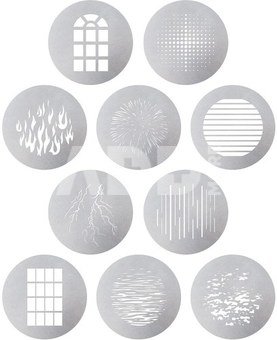 Aputure Spotlight Max 10 piece Gobo Kit (Size A)