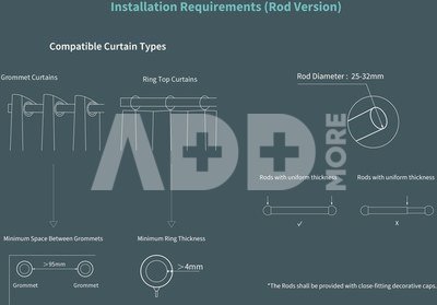 Aqara Curtain Driver E1 Rod