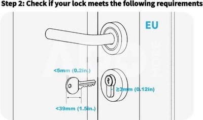 Aqara Smart Lock U200 Lite Kit, black