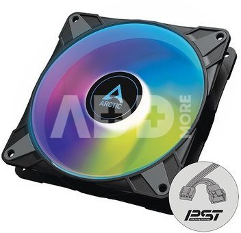 ARCTIC P14 PWM PST A-RGB korpuso ventiliatorius, 4-pin, 140mm, juodas