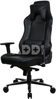 Arozzi Frame material: Metal; Wheel base: Aluminium; Upholstery: Soft PU | Gaming Chairs | Vernazza SoftPU | Pure Black