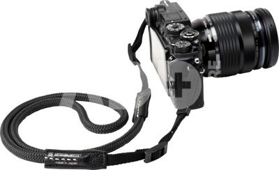 Artisan & Artist I ACAM-307N I Silk Camera Strap, Black