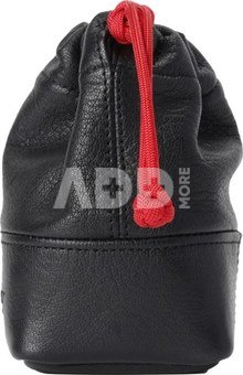 Artisan & Artist I ACAM-LPL120 I Full Leather Lens Pouch (S) Black