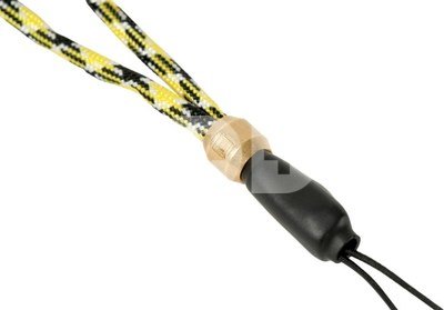 Artisan & Artist I ACAM-P04H I Multi Paracord Hand strap w/ Celtic button knot (w/Loop) YellowBlack
