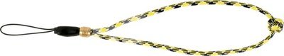 Artisan & Artist I ACAM-P04H I Multi Paracord Hand strap w/ Celtic button knot (w/Loop) YellowBlack