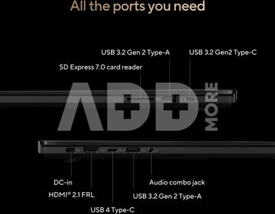 Asus H7606WP-SR231X HX370/0002TA/64G/UI/H7606WP-3KSR/V8G/V/WAF/HB