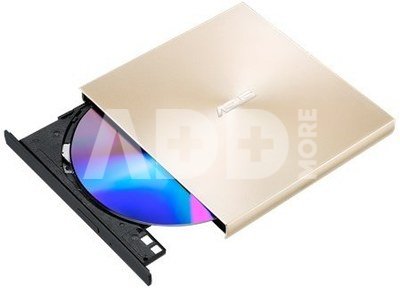 Asus Nagrywarka zewnętrzna ZenDrive U9M Ultra-slim DVD USB/USB-c złota