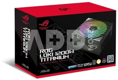 Asus Power supply SFX-L LOKI ROG 1200W Titanium 80+ ATX 3.1/ARGB/black