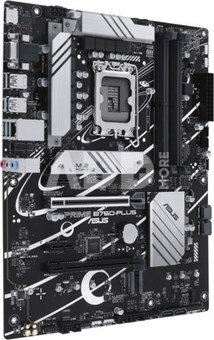 Asus PRIME B760-PLUS Processor family Intel, Processor socket LGA1700, DDR5 DIMM, Memory slots 4, Supported hard disk drive interfaces  SATA, M.2, Number of SATA connectors 4, Chipset Intel B760, ATX