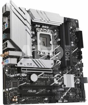 Asus PRIME B760M-A WIFI D4 Processor family Intel, Processor socket LGA1700, DDR4 DIMM, Memory slots 4, Supported hard disk drive interfaces  SATA, M.2, Number of SATA connectors 4, Chipset Intel B760, mATX