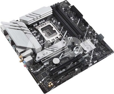Asus PRIME B760M-A WIFI D4 Processor family Intel, Processor socket LGA1700, DDR4 DIMM, Memory slots 4, Supported hard disk drive interfaces  SATA, M.2, Number of SATA connectors 4, Chipset Intel B760, mATX