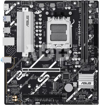 Asus PRIME B840M-K | Processor family AMD | Processor socket AM5 | DDR5 | Supported hard disk drive interfaces SATA, M.2 | Number of SATA connectors 2