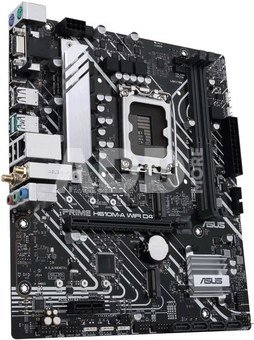 Asus PRIME H610M-A WIFI D4 Processor family Intel, Processor socket LGA1700, DDR4 DIMM, Memory slots 2, Supported hard disk drive interfaces  SATA, M.2, Number of SATA connectors 4, Chipset Intel H610, mATX