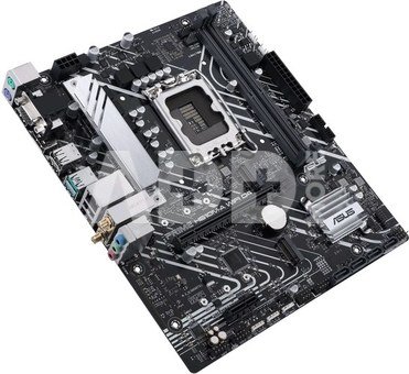 Asus PRIME H610M-A WIFI D4 Processor family Intel, Processor socket LGA1700, DDR4 DIMM, Memory slots 2, Supported hard disk drive interfaces  SATA, M.2, Number of SATA connectors 4, Chipset Intel H610, mATX