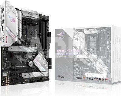 Asus ROG STRIX B550-A GAMING Processor family AMD, Processor socket AM4, DDR4 DIMM, Memory slots 4, Supported hard disk drive interfaces  SATA, M.2, Number of SATA connectors 6, Chipset AMD B550, ATX