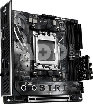 Asus | ROG STRIX X870-I GAMING WIFI | Processor family AMD | Processor socket AM5 | DDR5 DIMM | Supported hard disk drive interfaces SATA, M.2 | Number of SATA connectors 2